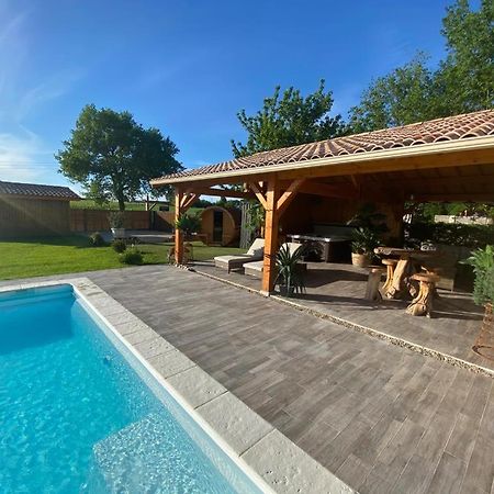Le Refuge Des Epicuriens Villa Eymet Bagian luar foto