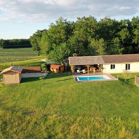Le Refuge Des Epicuriens Villa Eymet Bagian luar foto