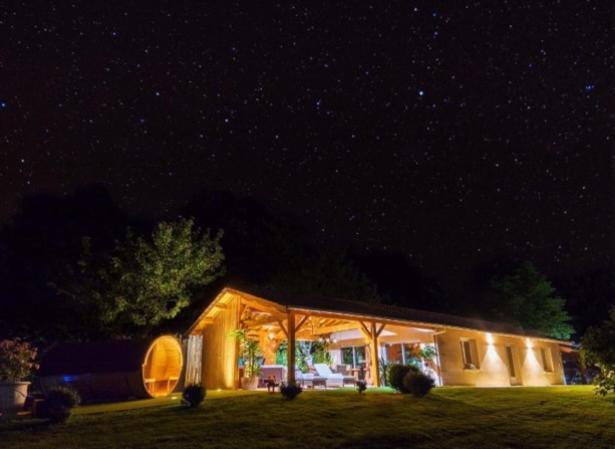 Le Refuge Des Epicuriens Villa Eymet Bagian luar foto