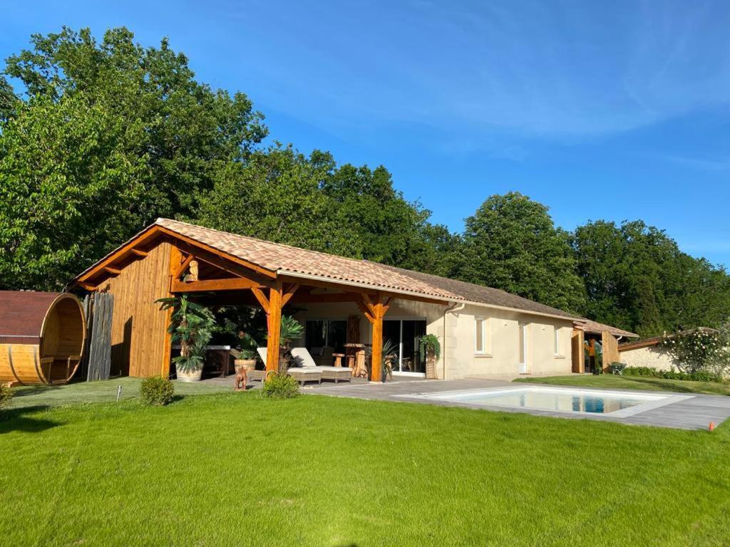 Le Refuge Des Epicuriens Villa Eymet Bagian luar foto