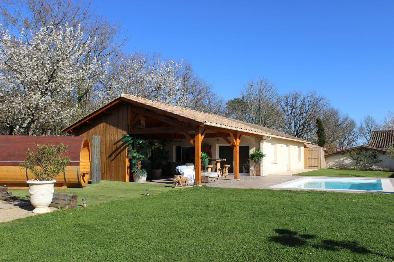 Le Refuge Des Epicuriens Villa Eymet Bagian luar foto