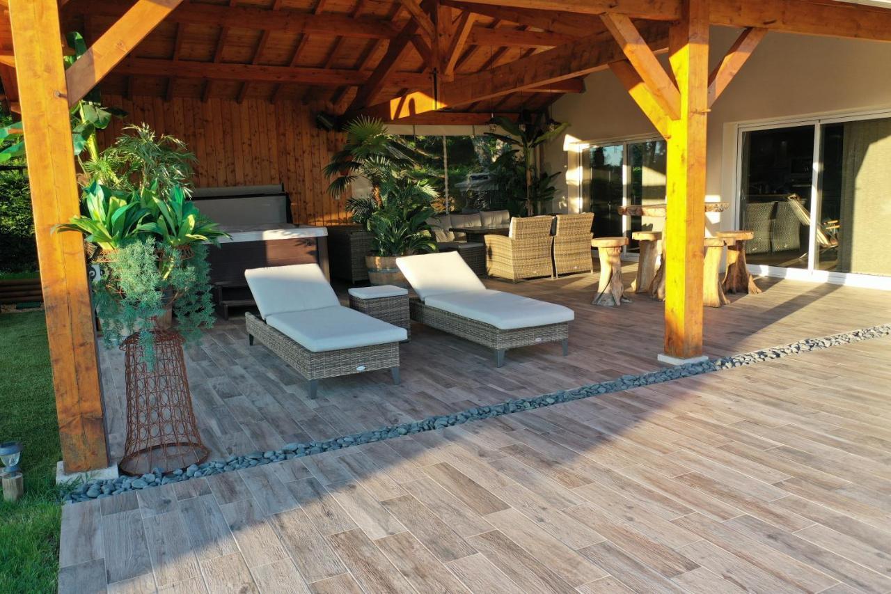 Le Refuge Des Epicuriens Villa Eymet Bagian luar foto